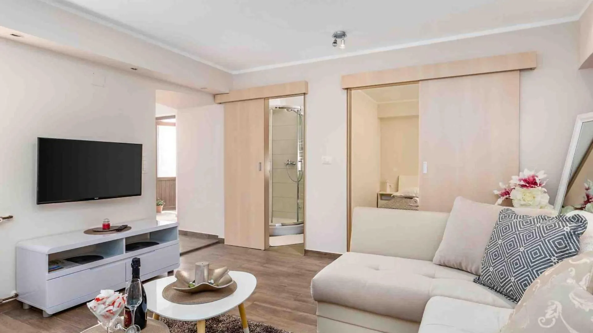 Modern Comfort With Shared Pool & Lush Green Surroundings In Kastav Apartment